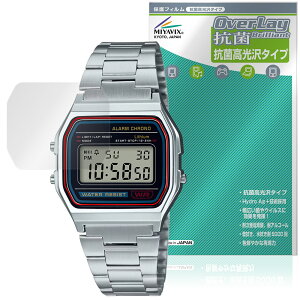 CASIO Collection STANDARD A158W V[Y ی tB OverLay R Brilliant for JVI Hydro Ag+ R RECX 