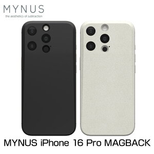MYNUS }CiX iPhone 16 Pro MAGBACK MagSafeΉ obNv[g