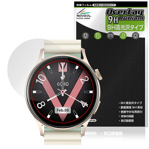 Kieslect Lady Smartwatch Lora 2 �ی� �t�B���� OverLay 9H Brilliant for �X�}�[�g�E�H�b�` 9H ���d�x ���� ������