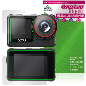 XTU x3 �A�N�V�����J���� ���C�� �T�u�f�B�X�v���C�Z�b�g �ی� �t�B���� OverLay Paper ���������� ���̂悤�ȕ`���S�n