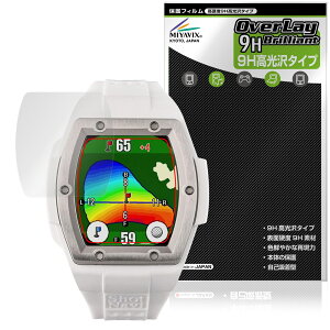 Shot Navi Crest 2 Touch 保護 フィルム OverLay 9H Brilliant for テクタイト ショットナビ 9H 高硬度 透明 高光沢