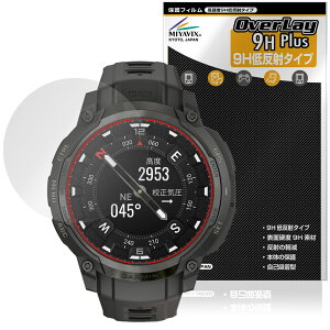 GARMIN Instinct Crossover AMOLED / Tactical یtB OverLay 9H Plus for K[~ 9H dx A`OA ˖h~