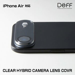 iPhone Air �J���������Y�J�o�[ Deff HYBRID CAMERA LENS COVER �A�C�t�H�[�� 17 �G�A�[
