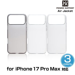 iPhone 17 Pro Max �p���[�T�|�[�g �X�}�z�P�[�X �G�A�[�W���P�b�g for �A�C�t�H�[�� 17 �v���}�b�N�X AirJacket PowerSupport �ϏՌ���