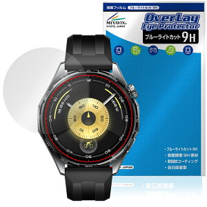 HUAWEI WATCH GT 6 46mm یtB OverLay Eye Protector 9H for t@[EFC X}[gEHb` tی dx u[CgJbg