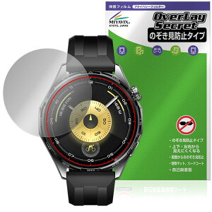 HUAWEI WATCH GT 6 46mm ی tB OverLay Secret for t@[EFC X}[gEHb` tی vCoV[tB^[ `h~