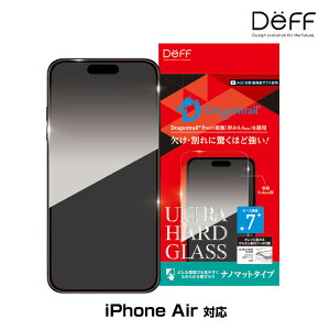 iPhone Air KXtB ULTRA HARD GLASS for ACtH[ GA[ im}bg AGC DragonTrail Pro ̗p Deff