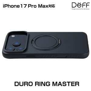 iPhone 17 Pro Max DURO RING MASTER for ACtH[ 17 v }bNX }bgubN MagSafeO X^h tBK[O Deff