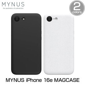 MYNUS iPhone 16e MAGCASE MagSafe対応 マイナス アイフォーン マグケース