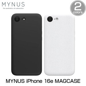 MYNUS iPhone 16e MAGCASE MagSafeΉ }CiX ACtH[ }OP[X
