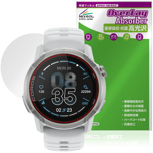 COROS APEX 4 46mm �ی�t�B���� OverLay Absorber ������ for �J���X GPS�E�H�b�` �Ռ��z�� ������ �n�[�h�R�[�g �R��