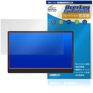 JAPANNEXT 14�C���` JN-MD-IPS14FHDR-T �ی�t�B���� OverLay Eye Protector �ᔽ�� for �W���p���l�N�X�g �u���[���C�g�J�b�g ���˖h�~