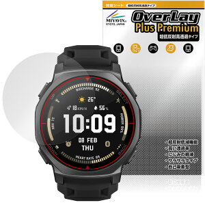 Amazfit T-Rex 3 Pro 44mm �ی�t�B���� OverLay Plus Premium for �A�}�Y�t�B�b�g �X�}�[�g�E�H�b�` �A���`�O���A ������ �w��h�~