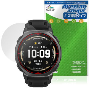 Amazfit T-Rex 3 Pro 44mm �ی�t�B���� OverLay Magic for �A�}�Y�t�B�b�g �X�}�[�g�E�H�b�` �t���ی� ���C�� �ώw�� �w��h�~