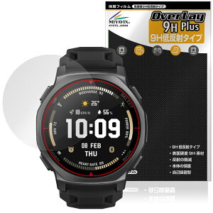 Amazfit T-Rex 3 Pro 44mm �ی�t�B���� OverLay 9H Plus for �A�}�Y�t�B�b�g �X�}�[�g�E�H�b�` 9H ���d�x �A���`�O���A ���˖h�~