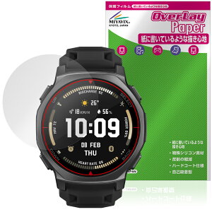 Amazfit T-Rex 3 Pro 44mm �ی�t�B���� OverLay Paper for �A�}�Y�t�B�b�g �X�}�[�g�E�H�b�` ���������� ���̂悤�ȕ`���S�n