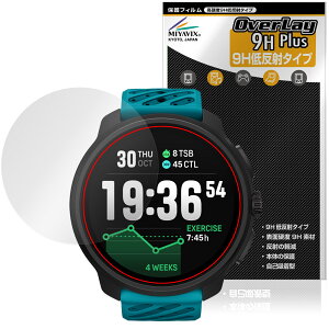 SUUNTO RACE 2 �ی�t�B���� OverLay 9H Plus for �X���g �X�|�[�c�E�H�b�` ���[�X 9H ���d�x �A���`�O���A ���˖h�~