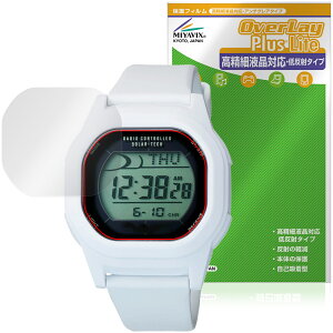 CITIZEN Q��Q SmileSolar Champion �\�[���[�e�b�N D00A �ی�t�B���� OverLay Plus Lite for �`�����s�I�� �����׉t���Ή� �A���`�O���A