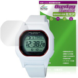 CITIZEN Q��Q SmileSolar Champion �\�[���[�e�b�N D00A �ی�t�B���� OverLay Absorber ������ for �`�����s�I�� �Ռ��z�� ������ �R��