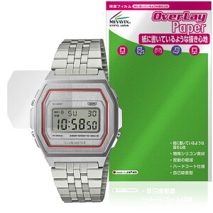 CASIO CLASSIC A1000 �V���[�Y �ی�t�B���� OverLay Paper for �J�V�I �r���v ���������� ���̂悤�ȕ`���S�n
