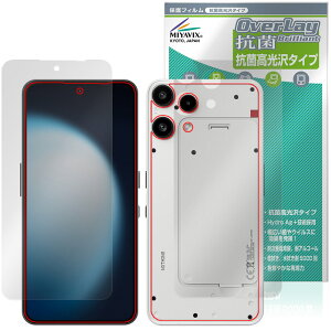 Nothing Phone (3a) Lite �\�� �w�� �ی�t�B���� OverLay �R�� Brilliant for �i�b�V���O �t�H�� Hydro Ag+ �R�� �R�E�C���X ������