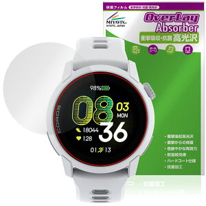 COROS PACE 4 �ی�t�B���� OverLay Absorber ������ for �J���X �y�[�X �X�|�[�c�E�H�b�` �Ռ��z�� ������ �n�[�h�R�[�g �R��