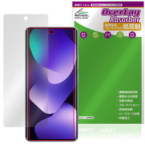 Xiaomi REDMI Note 15 5G �ی�t�B���� OverLay Absorber �ᔽ�� for �V���I�~�[ ���h�~ �m�[�g �Ռ��z�� �u���[���C�g�J�b�g �R��