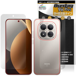 Xiaomi REDMI Note 15 Pro 5G �\�� �w�� �ی�t�B���� OverLay 9H Plus for �V���I�~�[ ���h�~ �m�[�g �v�� 9H ���d�x ���˖h�~