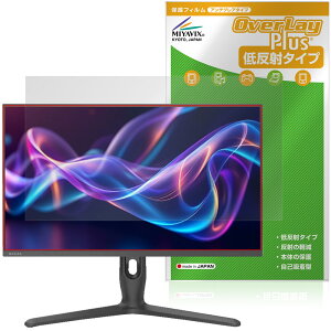 REGZA 27�C���` 4K Mini LED �Q�[�~���O���j�^�[ RM-G278R �ی�t�B���� OverLay Plus for ���O�U �t���ی� �A���`�O���A ����� �w��h�~