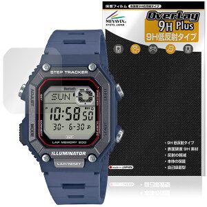 CASIO Collection SPORTS WS-B1000 �V���[�Y �ی�t�B���� OverLay 9H Plus for �J�V�I �r���v 9H ���d�x �A���`�O���A ���˖h�~