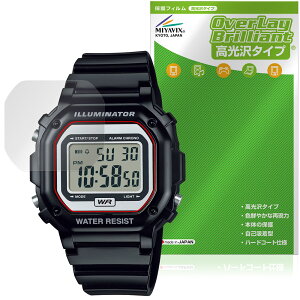 CASIO Collection STANDARD F-108WHC �V���[�Y �ی�t�B���� OverLay Brilliant for �J�V�I �r���v �w�䂪���ɂ��� �w��h�~ ������