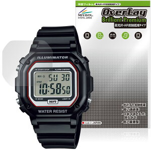 CASIO Collection STANDARD F-108WHC �V���[�Y �ی�t�B���� OverLay Brilliant Premium for �J�V�I �r���v �����������܂� ������ AR