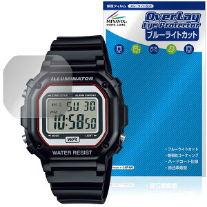 CASIO Collection STANDARD F-108WHC �V���[�Y �ی�t�B���� OverLay Eye Protector for �J�V�I �r���v �t���ی� �u���[���C�g�J�b�g