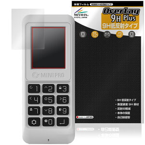 IODD MINI PRO �ی�t�B���� OverLay 9H Plus for �~�j�n�[�h�f�B�X�N 9H ���d�x �A���`�O���A ���˖h�~