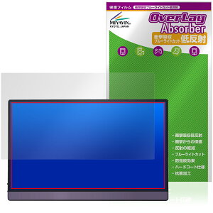 JAPANNEXT JN-MD-156IPS144FHDR �ی�t�B���� OverLay Absorber �ᔽ�� for �W���p���l�N�X�g ���j�^�[ �Ռ��z�� �u���[���C�g�J�b�g �R��