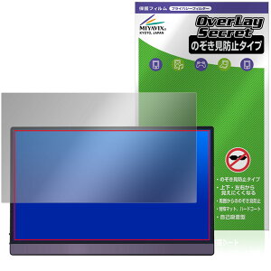 JAPANNEXT JN-MD-156IPS144FHDR �ی�t�B���� OverLay Secret for �W���p���l�N�X�g ���j�^�[ �t���ی� �v���C�o�V�[ �`�����h�~