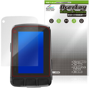Wahoo ELEMNT ROAM WFCC6 �ی�t�B���� OverLay Brilliant Premium for ���t�[ �G�������g ���[�� �����������܂� ������ AR ���˒ጸ