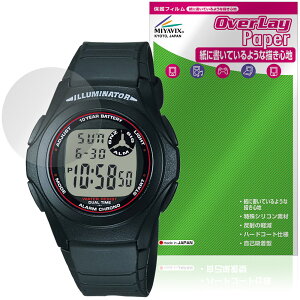 CASIO Collection STANDARD F-200W �V���[�Y �ی�t�B���� OverLay Paper for �J�V�I �r���v ���������� ���̂悤�ȕ`���S�n