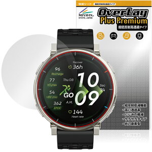 Amazfit Active 3 Premium �ی�t�B���� OverLay Plus Premium for �A�}�Y�t�B�b�g �X�}�[�g�E�H�b�` �A���`�O���A ������ �w��h�~