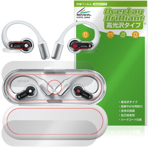 Nothing Ear (open) �P�[�X �C���z���p �ی�t�B���� OverLay Brilliant for �i�b�V���O �C�A�[ �w�䂪���ɂ��� �w��h�~ ������