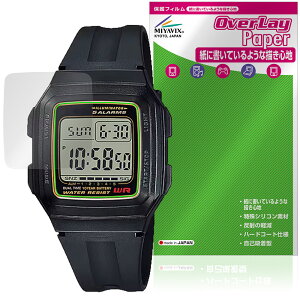 CASIO Collection STANDARD F-201WA �V���[�Y �ی�t�B���� OverLay Paper for �J�V�I �r���v ���������� ���̂悤�ȕ`���S�n