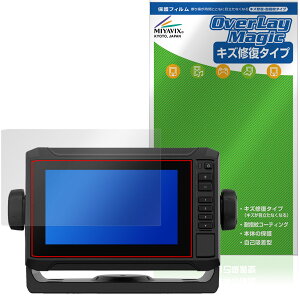 GARMIN ECHOMAP UHD2 62sv / 63sv / 64sv �ی�t�B���� OverLay Magic for �K�[�~�� �G�R�[�}�b�v �t���ی� ���C�� �ώw�� �w��h�~