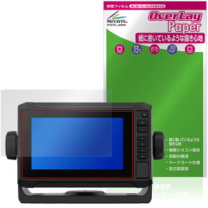 GARMIN ECHOMAP UHD2 62sv / 63sv / 64sv �ی�t�B���� OverLay Paper for �K�[�~�� �G�R�[�}�b�v ���������� ���̂悤�ȕ`���S�n