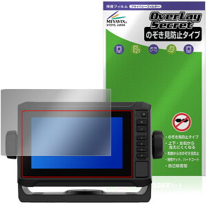 GARMIN ECHOMAP UHD2 62sv / 63sv / 64sv �ی�t�B���� OverLay Secret for �K�[�~�� �G�R�[�}�b�v �t���ی� �v���C�o�V�[ �`�����h�~