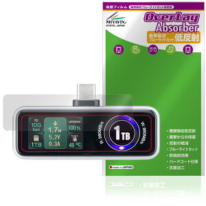 �T�����T�v���C USB Type-C SSD 600-IPCFAN �V���[�Y �ی�t�B���� OverLay Absorber �ᔽ�� for �X�}�[�g�t�H���p USB �Ռ��z�� �R��
