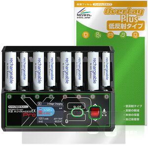 HITEC AA/AAA Charger X8 Advanced EX Pro �ی�t�B���� OverLay Plus for �n�C�e�b�N �[�d�� �t���ی� �A���`�O���A ���˖h�~ �w��h�~