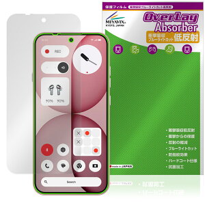 Nothing Phone (4a) �ی�t�B���� OverLay Absorber �ᔽ�� for �i�b�V���O�t�H�� �X�}�z �Ռ��z�� ���˖h�~ �u���[���C�g�J�b�g �R��