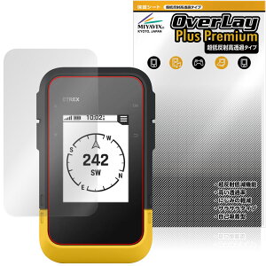 GARMIN eTrex SE �ی�t�B���� OverLay Plus Premium for �K�[�~�� �C�[�g���b�N�X �t���ی� �A���`�O���A ���˖h�~ ������ �w��h�~