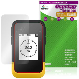 GARMIN eTrex SE �ی�t�B���� OverLay Absorber �ᔽ�� for �K�[�~�� �C�[�g���b�N�X �Ռ��z�� ���˖h�~ �u���[���C�g�J�b�g �R��