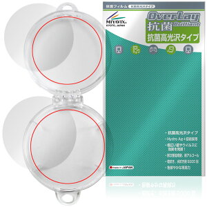 Adget Can-Badge �p�N���A�P�[�X �\ �w�� �ی�t�B���� OverLay �R�� Brilliant for �f�W�^���ʃo�b�W Hydro Ag+ �R�� �R�E�C���X ������